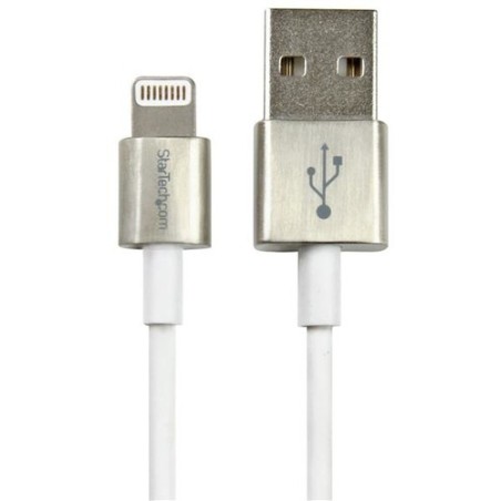 StarTech 1M METAL LUZ A CABLE USB-APPLE MFI CERTIFICADO