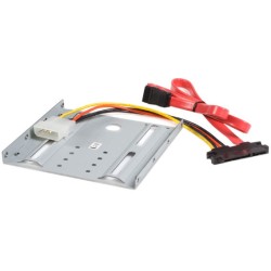 StarTech KIT ADAPTADOR MONTAJE DISCO DURO SATA 2 5 A 3 5 CON CABLE