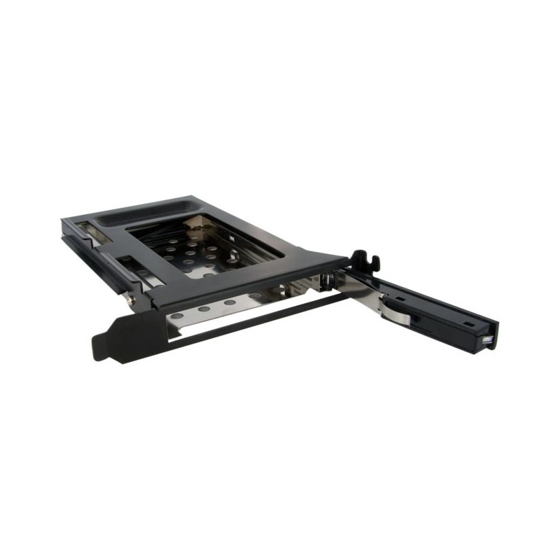 StarTech BAHIA DISCO 2 5 SATA EXTRAIBLE PARA RANURA DE EXPANSION PC