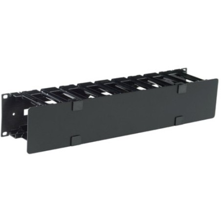 APC ORGANIZADOR HORIZONTAL DE CABLES 2U CON TAPA