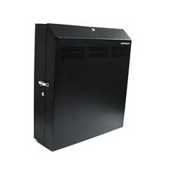 StarTech RACK DE PARED 4U 19" MONTAJE VERTICAL 2 VENTILADORES FAN