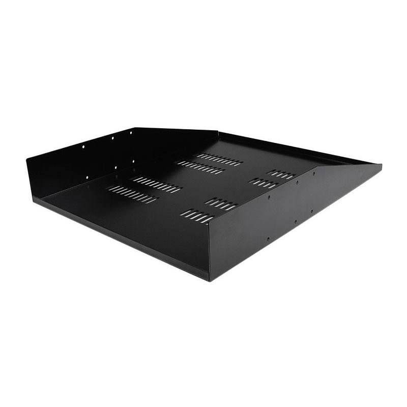 StarTech ESTANTE BANDEJA SHELF FIJO 2U 2 POSTES DE RACK MONTAJE CENTRA