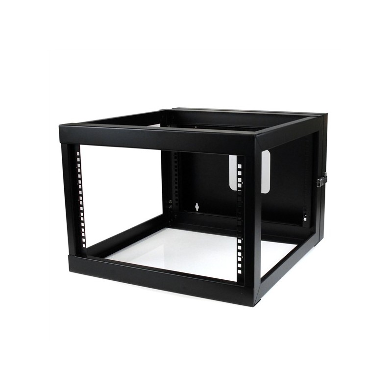 StarTech RACK 6U 22" DE MARCO ABIERTO MONTAJE EN PARED CON BISAGRAS