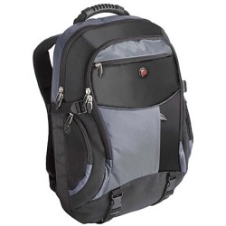 Targus XL PORTÁTIL BACKPAC NEGRO AZUL / NYLON