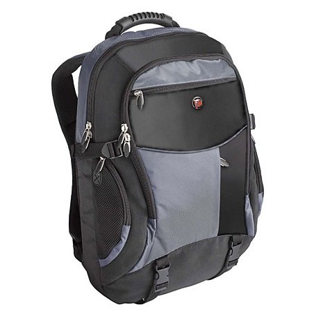 Targus XL PORTÁTIL BACKPAC NEGRO AZUL / NYLON