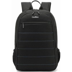 Coolbox MOCHILA 15.6" NEGRO RESISTENTE AL AGUA