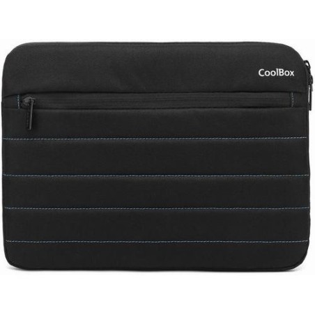 Coolbox FUNDA PORTATIL 13" NEGRO RESISTENTE AL AGUA