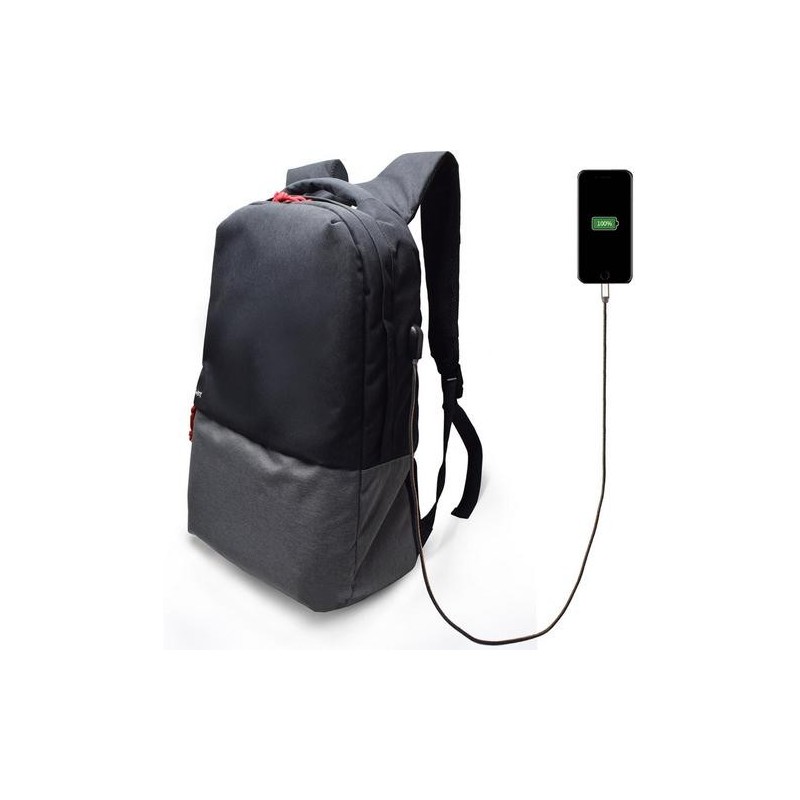 Ewent MOCHILA EW2529 17.3" + PUERTO USB