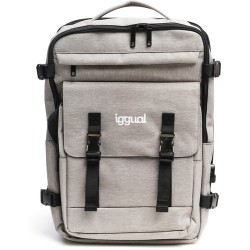 iggual  MOCHILA PORTATIL 17" ALL-ROUND URBAN GRIS