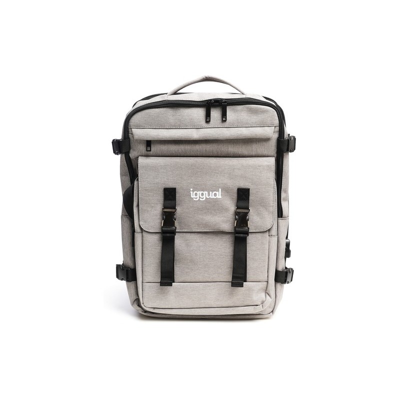 iggual  MOCHILA PORTATIL 17" ALL-ROUND URBAN GRIS