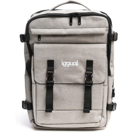 iggual  MOCHILA PORTATIL 17" ALL-ROUND URBAN GRIS