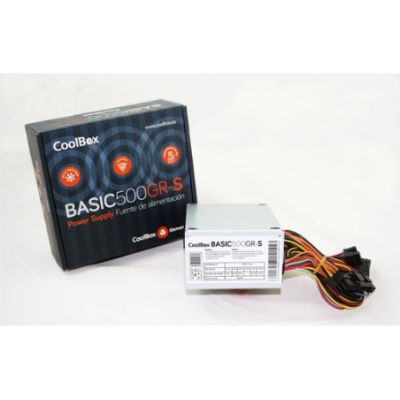 Coolbox FUENTE DE ALIMENTACIÓN SFX BASIC 500GR-S 500W