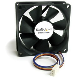 StarTech VENTILADOR FAN ORDENADOR CHASIS 80X25MM PWM ROD EVER LUBRICAT