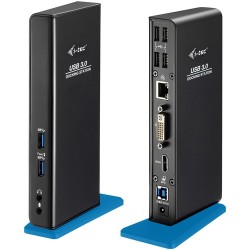 i-TEC DUAL BASE DE CONEXIÓN USB-A 3.0 A DVI HDMI RJ-45 USB-A