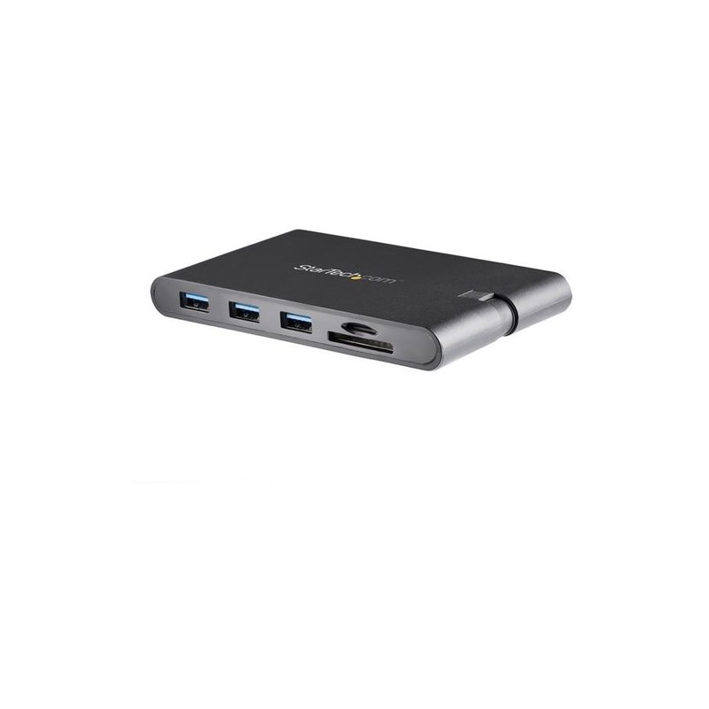 StarTech BASE DE CONEXIÓN USB-C A HDMI VGA RJ45 USB-A 3.0 SD