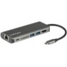 StarTech BASE DE CONEXIÓN USB-C A HDMI RJ-45 USB-A LECTOR DE TARJETAS