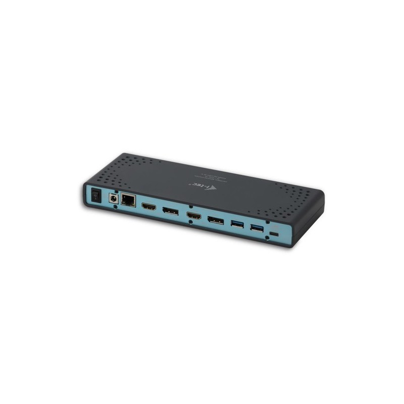 i-TEC BASE DE CONEXIÓN USB-C A 4K HDMI DISPLAYPORT RJ-45 USB-A AUDIO