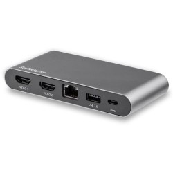 StarTech BASE DE CONEXIÓN USB-C A HDMI RJ-45 USB-A