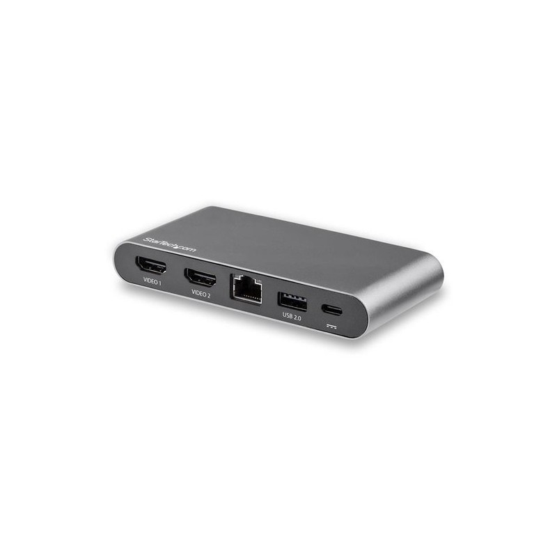 StarTech BASE DE CONEXIÓN USB-C A HDMI RJ-45 USB-A