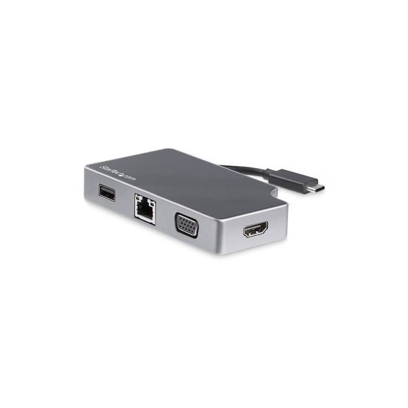 StarTech DOCK STATION USB-C 4K 95W HDMI VGA GBE WIN MAC CHROME