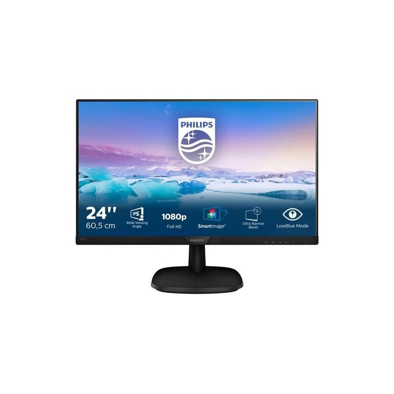 Philips MONITOR 243V7QDSB 61CM 24" IPS LED 1920x1080 16:9 5MS GTG NEGR