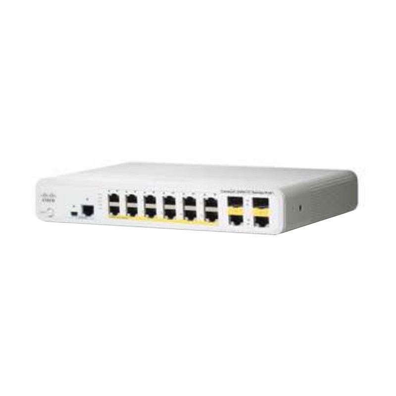 Cisco SWITCH CATALYST 2960C 12 FE POE 2 X DUAL UPLINK LAN BASE