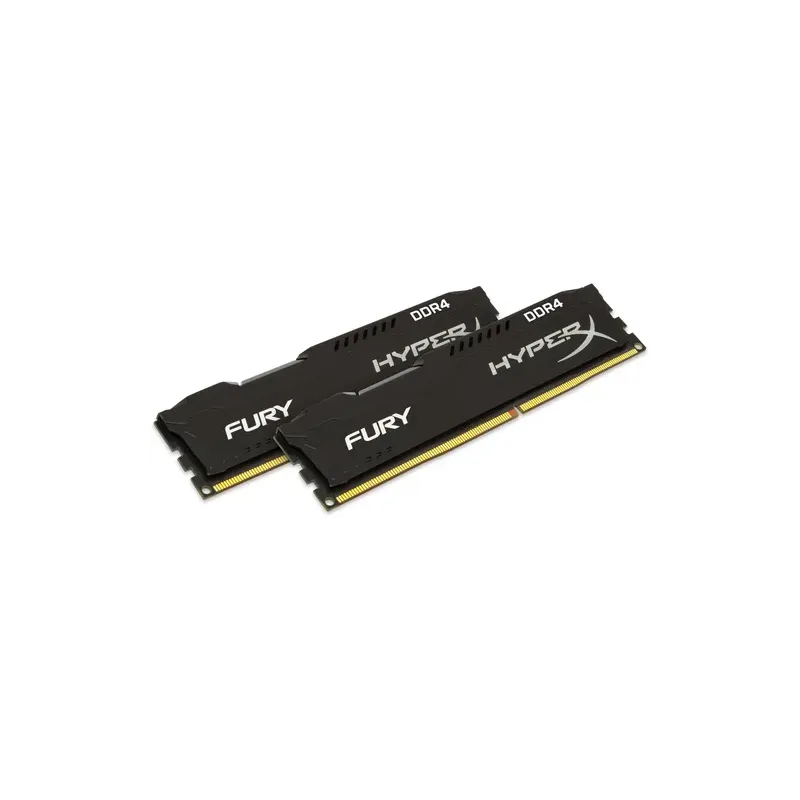 Kingston MEMORIA RAM 8GB DDR4-2133MHZ CL 14 (KIT DE 2)HYPERX FURY NEGR