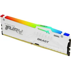 Kingston MEMORIA RAM 16GB DDR5-6000MT/S CL36 DIMM FURY BEAST BLANCO