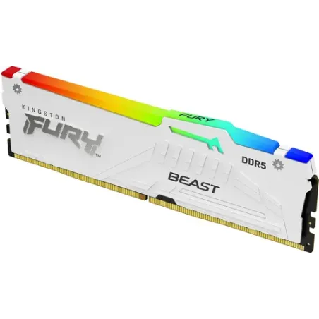 Kingston MEMORIA RAM 16GB DDR5-6000MT/S CL36 DIMM FURY BEAST BLANCO