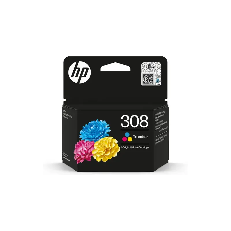 HP CARTUCHO TINTA 308 TRI-COLOR ORIGINAL