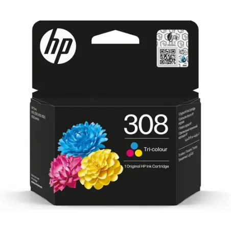 HP CARTUCHO TINTA 308 TRI-COLOR ORIGINAL