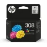 HP CARTUCHO TINTA 308 TRI-COLOR ORIGINAL