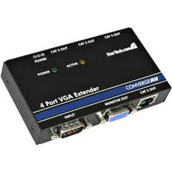 StarTech EXTENSOR DE VIDEO VGA 4 PUERTOS POR CABLE ETHERNET CAT5 UTP