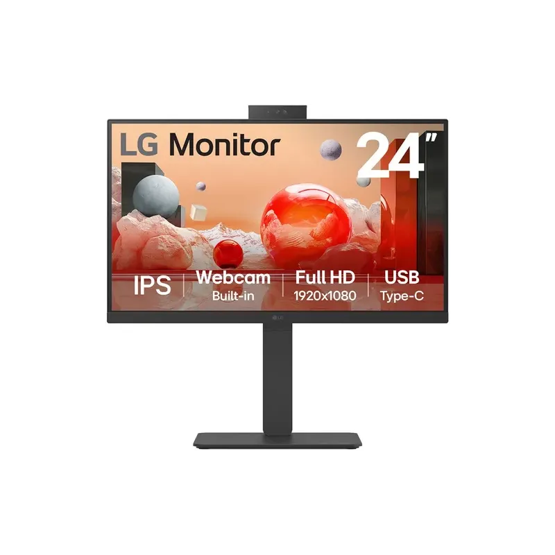 LG MONITOR 23.8" LCD 1920x1080 IPS MNTR HDMI DISPLAYPORT USB-C ALTAVOZ KVM RJ45