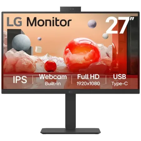 LG MONITOR 27" LCD 1920x1080 IPS MNTR HDMI DISPLAYPORT USB-C ALTAVOZ KVM RJ45