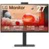 LG MONITOR 27" LCD 1920x1080 IPS MNTR HDMI DISPLAYPORT USB-C ALTAVOZ KVM RJ45