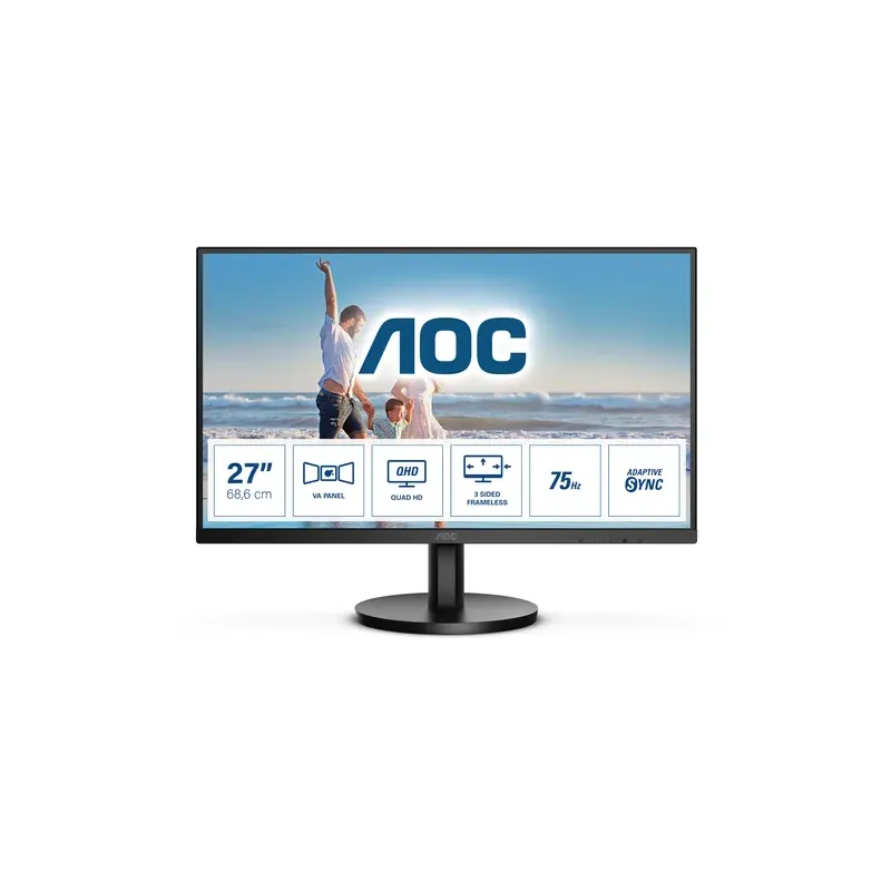 Aoc MONITOR 27" 16:9 2560X1440 VA 50M:1