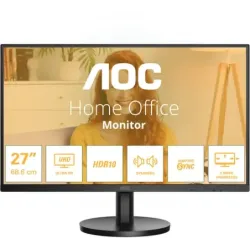 Aoc MONITOR 27" IPS 16:9 60HZ QHD 3840X2160 HDMI DISPLAYPORT