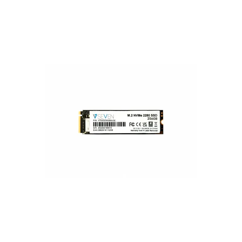 V7 DISCO DURO 256GB NVME GEN3X4 M.2 3D TLC SSD