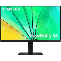 Samsung MONITOR 24" QHD 2560X1440 HDR10 S24D600 350CDM2 DP HDMI USB HAS