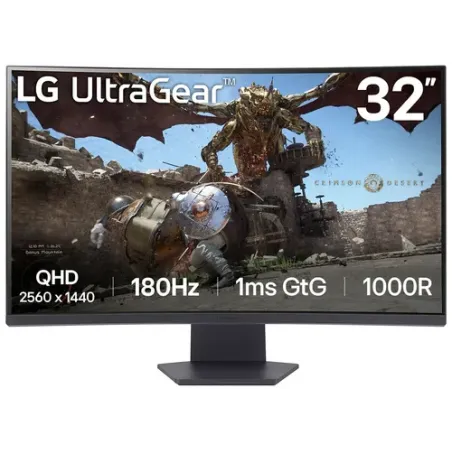 LG MONITOR VA 32" 2560X1440 16:09 1MS 3000:01:00 HDMI DISPLAYPORT