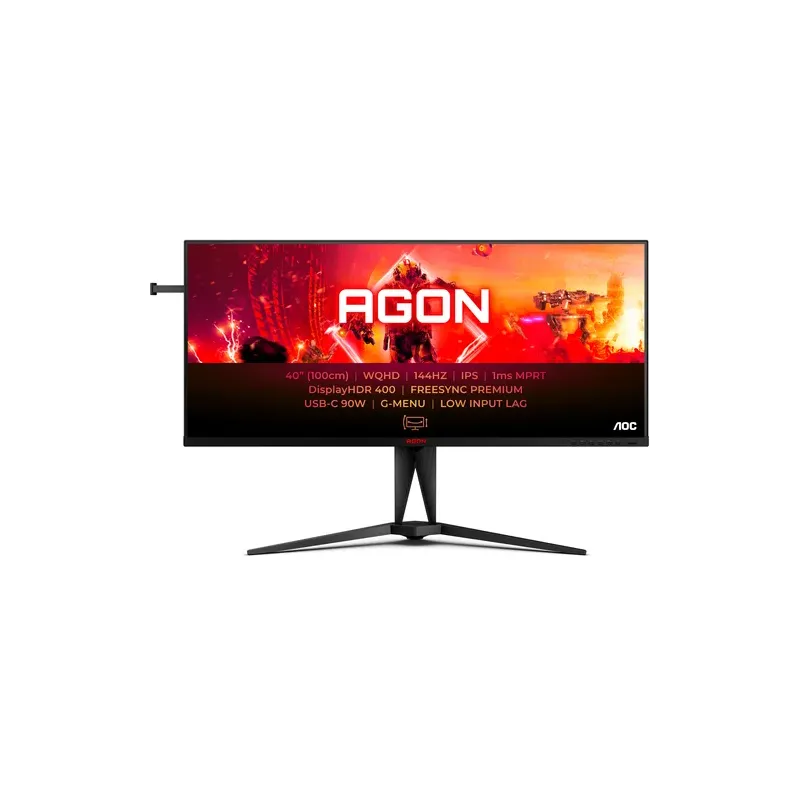 Aoc MONITOR 40" 3440X1440 21:9 144HZ AG405UXC HDMI DISPLAYPORT USB USB-C HAS