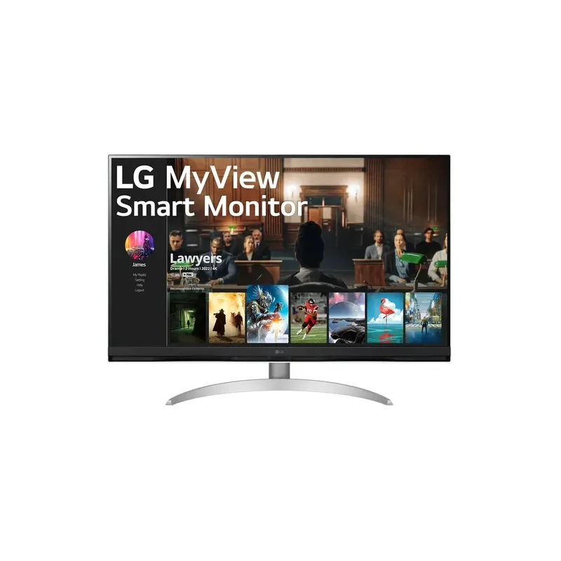 LG MONITOR 32SQ700S-W SMART 31.5" 3840X2160 16:9 200 CD/M2 3000