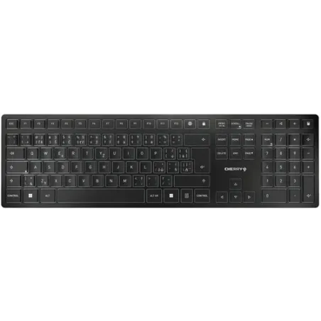 Cherry TECLADO KW 9100 SLIM INALÁMBRICO NEGRO IDIOMA CHECO