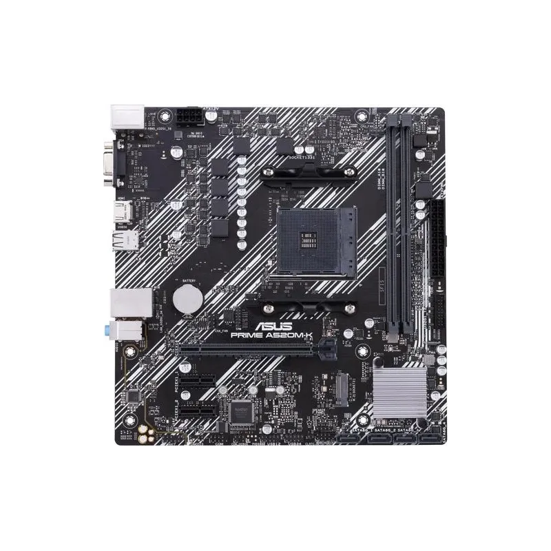 Asus PLACA BASE PRIME A520M-K MATX +2GLN+U3.2+M2 SATA6+4XDDR4