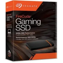 Seagate DISCO DURO FIRECUDA GAMING SSD 500GB USB3.1 TIPO C NVME NEGRO