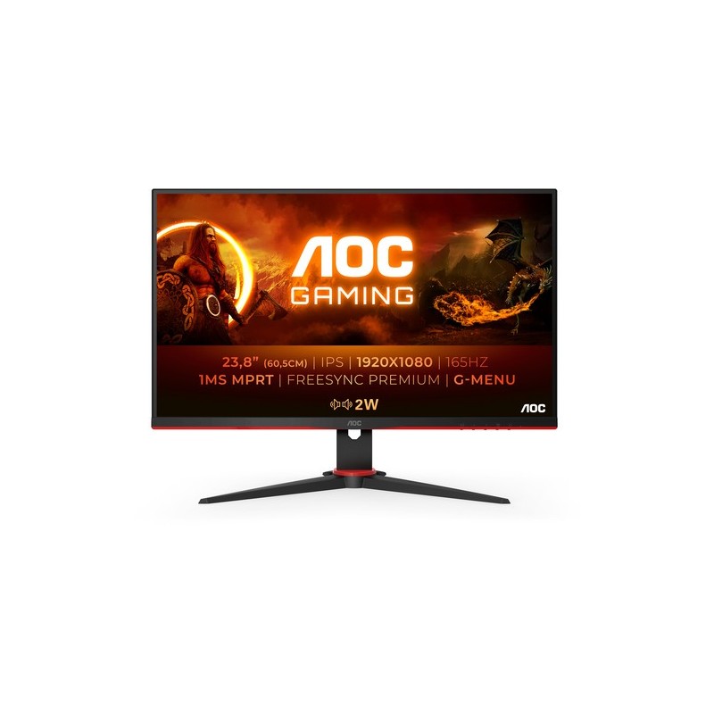 Aoc MONITOR 23.8" 16:9 1920x1080 IPS 80M:1 178/178