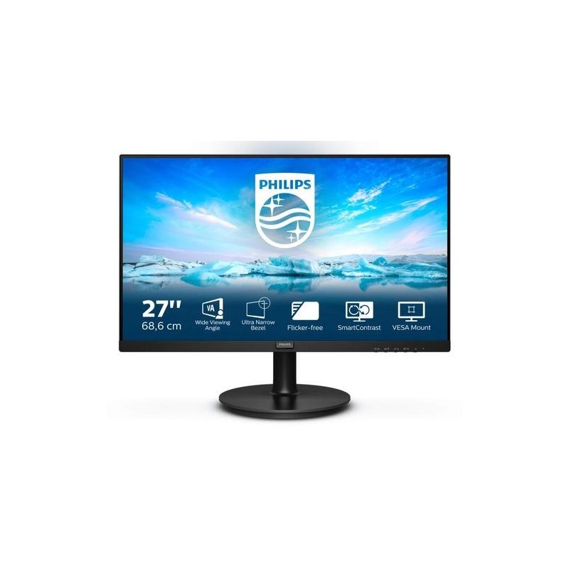 Philips MONITOR 27" LCD 1920x1080 16:9 4MS 271V8LA/00 1000:1 VGA HDMI