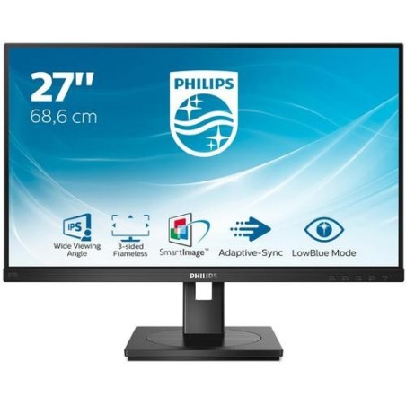 Philips MONITOR LCD 27" IPS 1920x1080 1000:1 16:9 VGA DVI HDMI USB 4MS