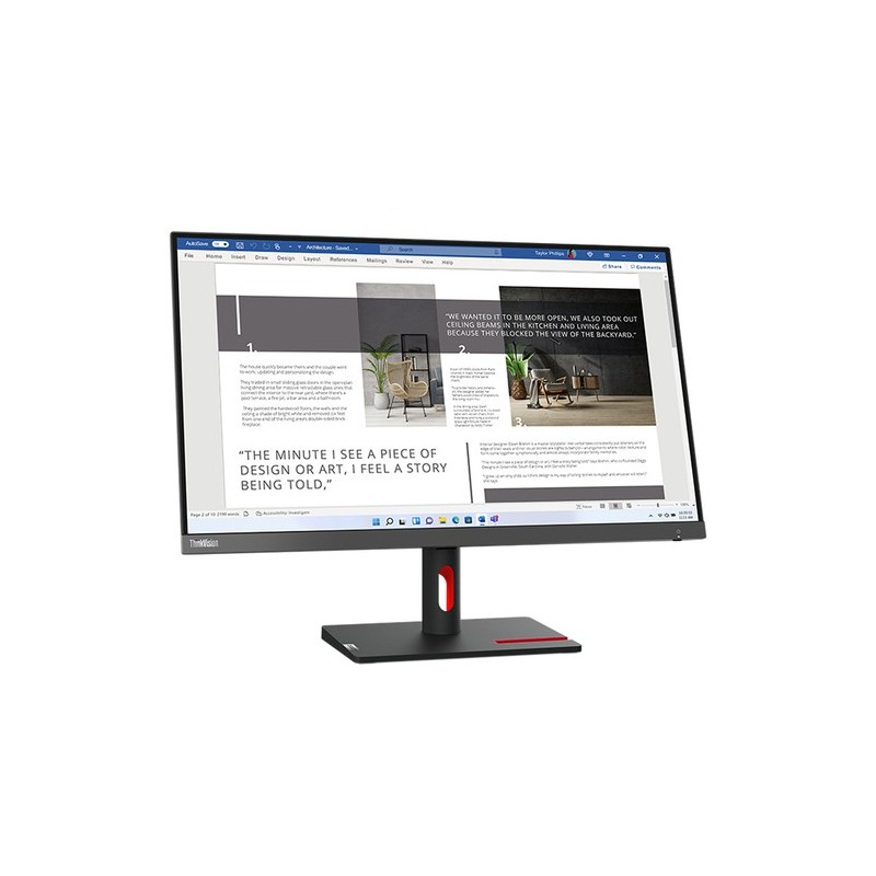 Lenovo MONITOR THINKVISION S27I-30 27" VA 4MS VGA+HDMI